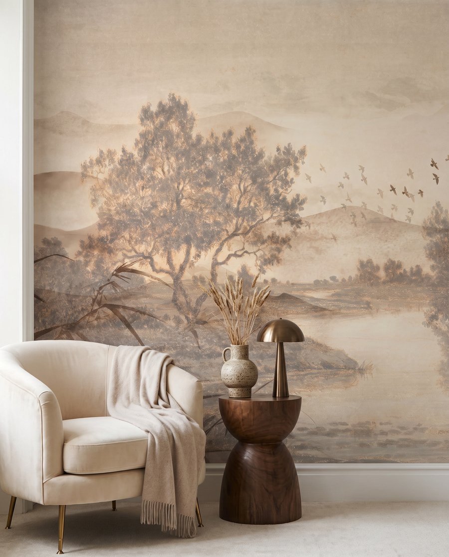 Orilla tranquila de río — interior 7