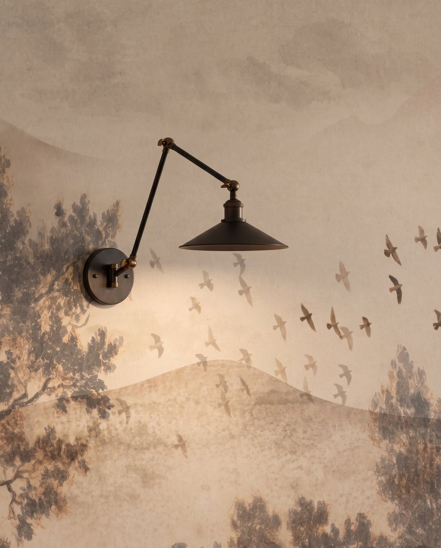 Orilla tranquila de río — detalle