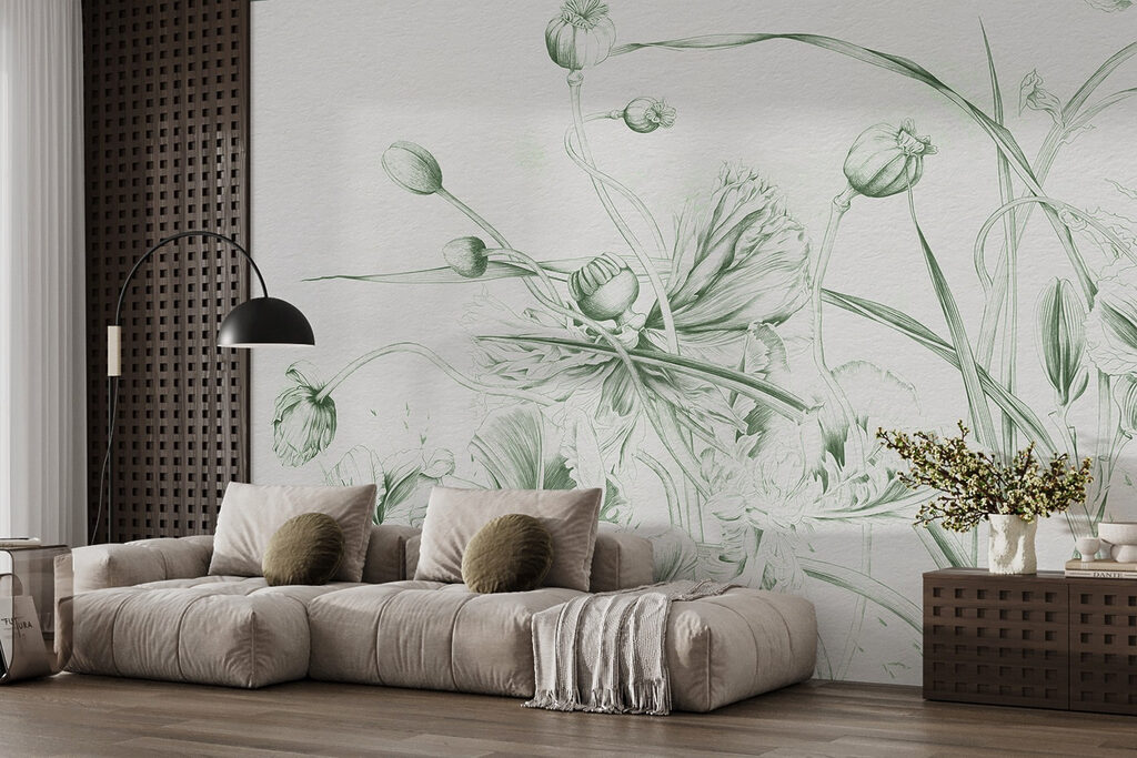 Flores silvestres a lápiz — interior 3