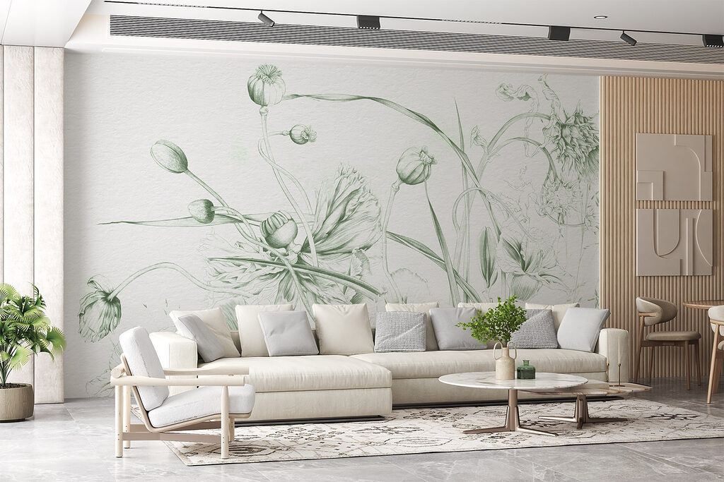 Flores silvestres a lápiz — interior 4