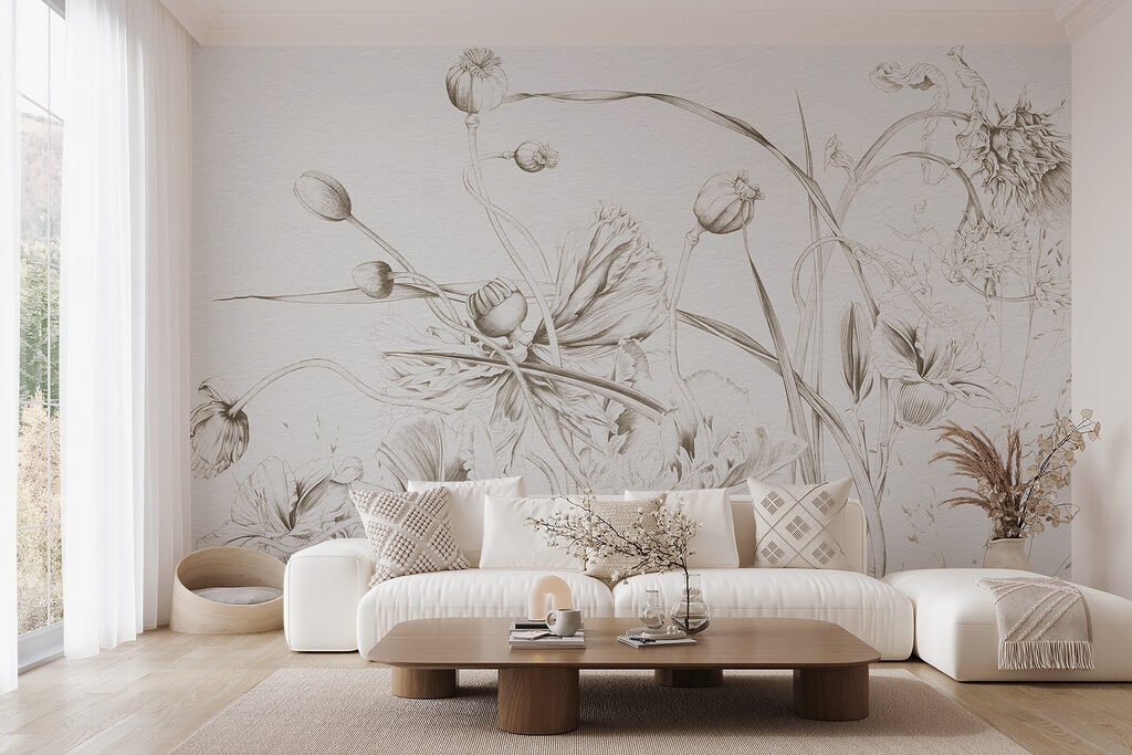 Flores silvestres a lápiz — interior 3