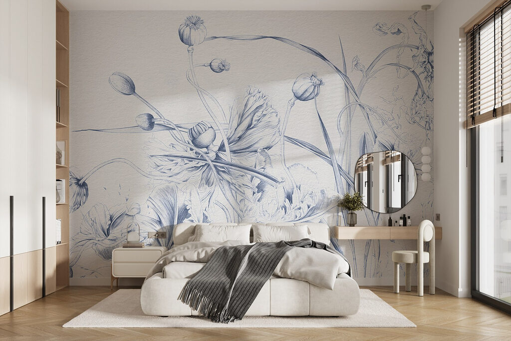 Flores silvestres a lápiz — interior 1