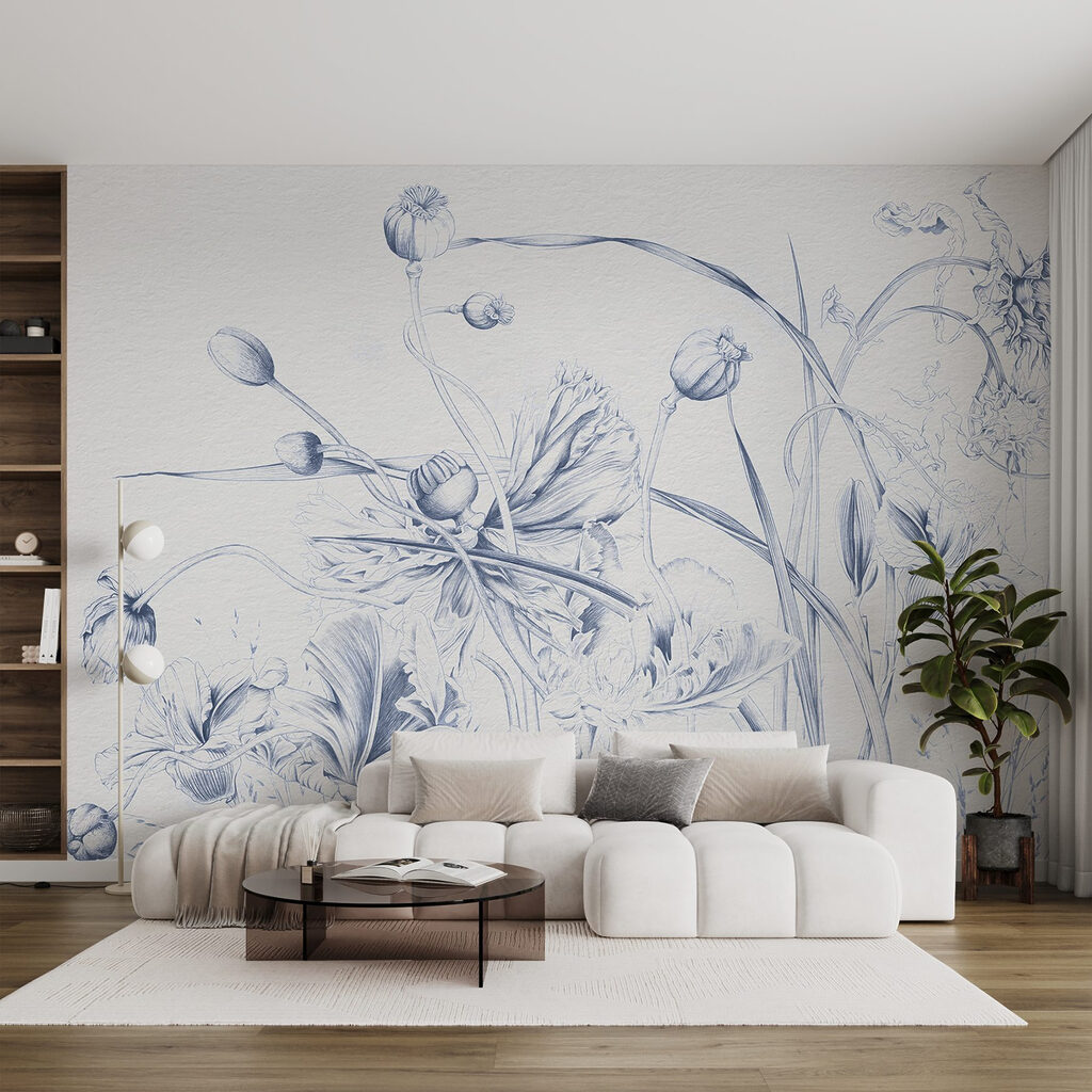 Flores silvestres a lápiz — interior 2