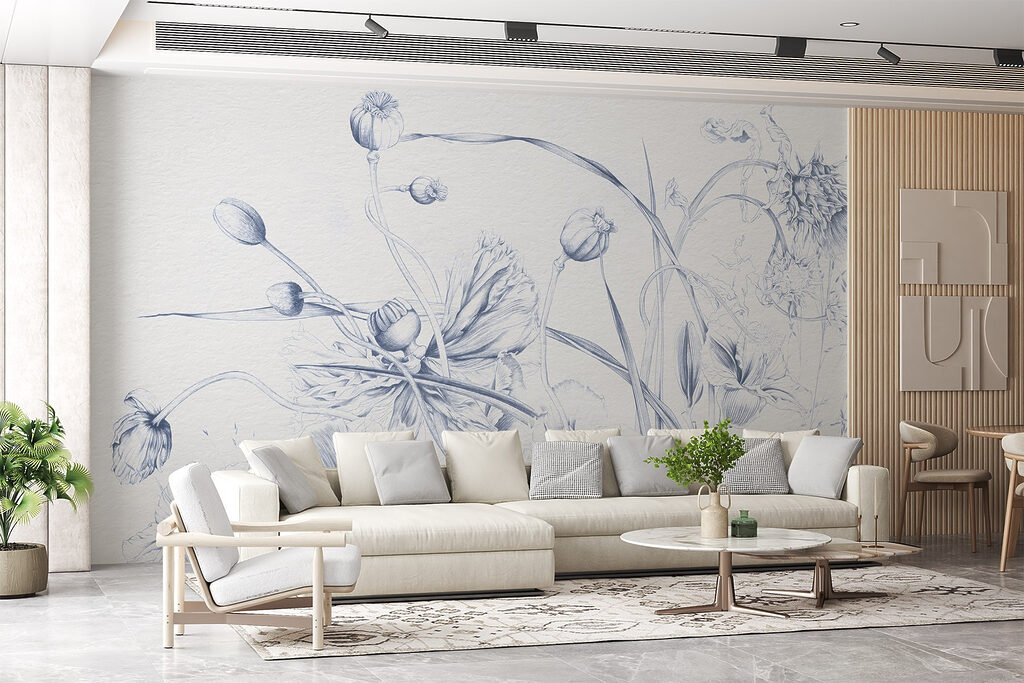 Flores silvestres a lápiz — interior 3