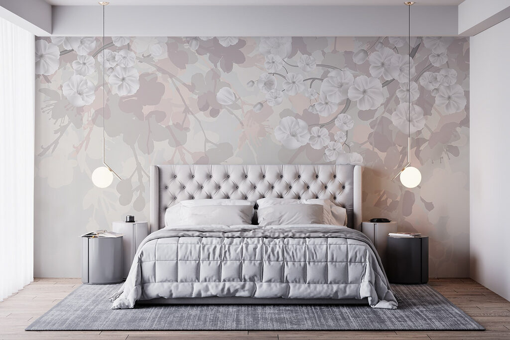 Racimos blancos, hojas rosadas — interior 4