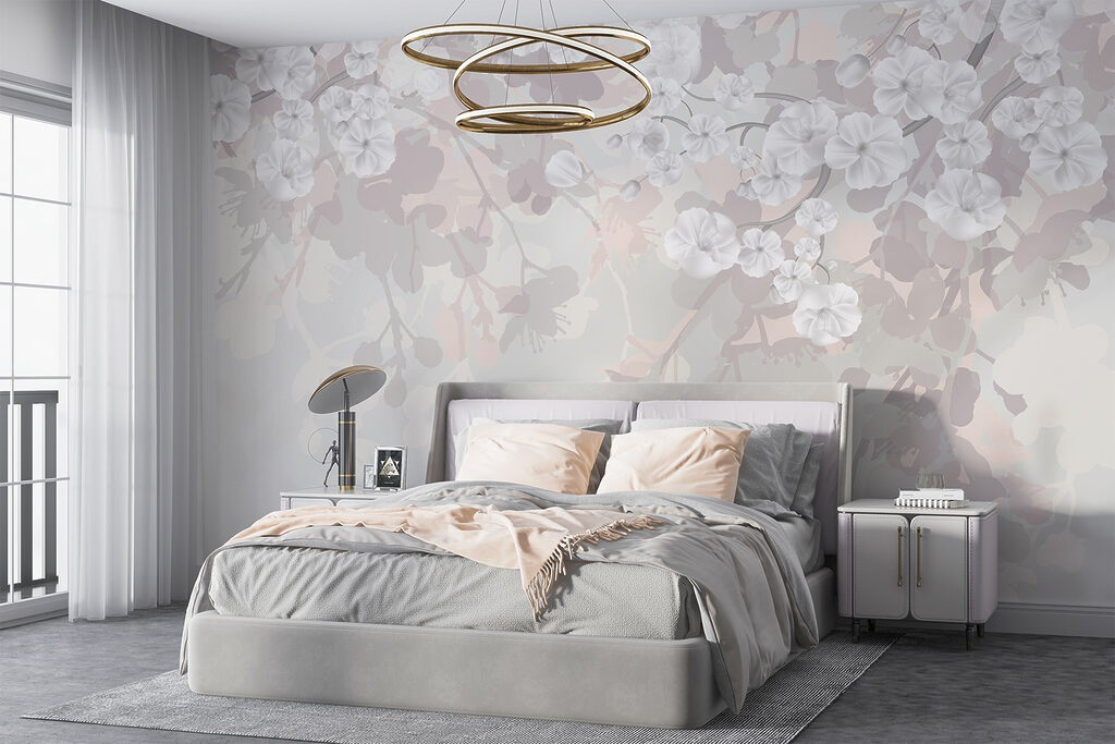 Racimos blancos, hojas rosadas — interior 5