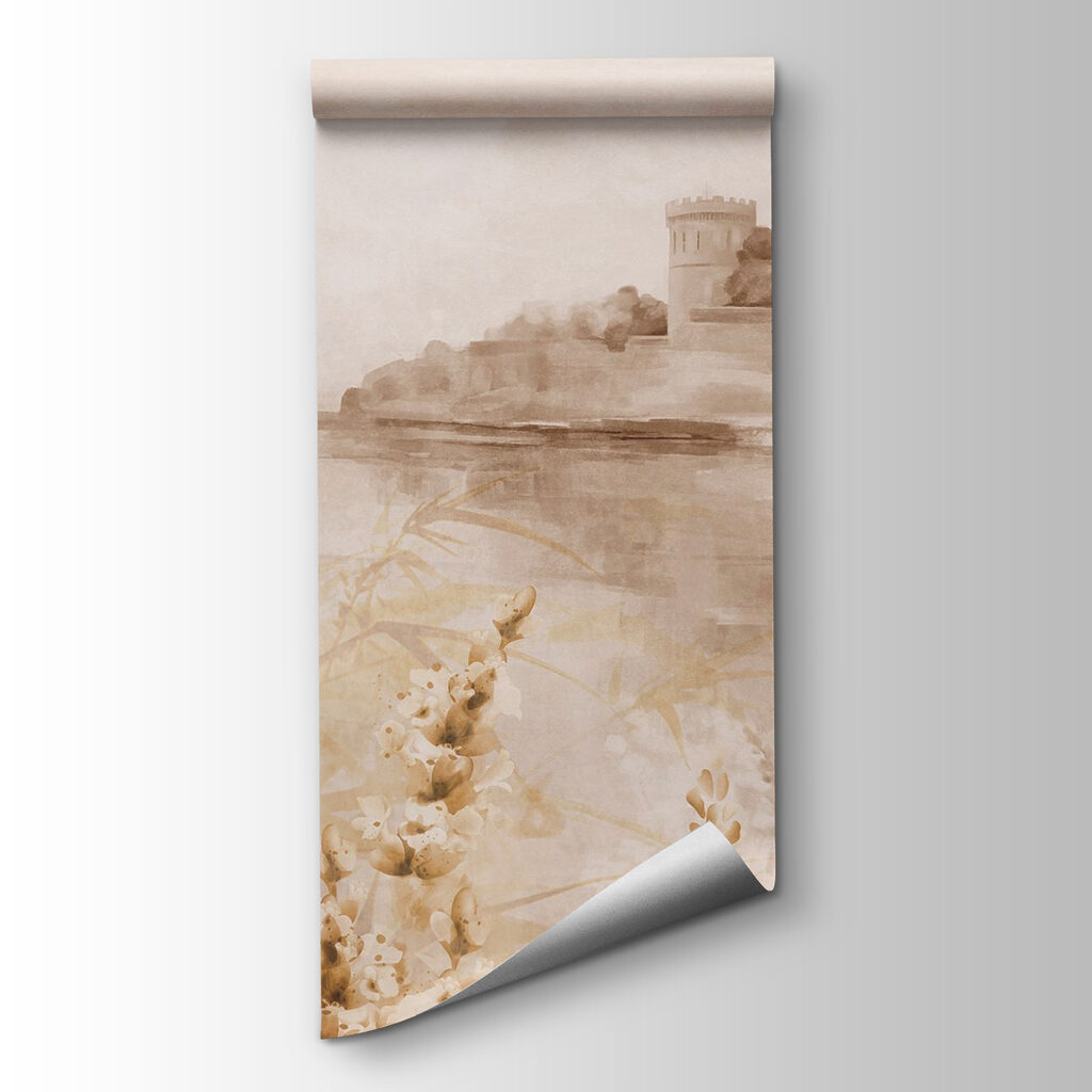 Castillo en la costa — vista del producto