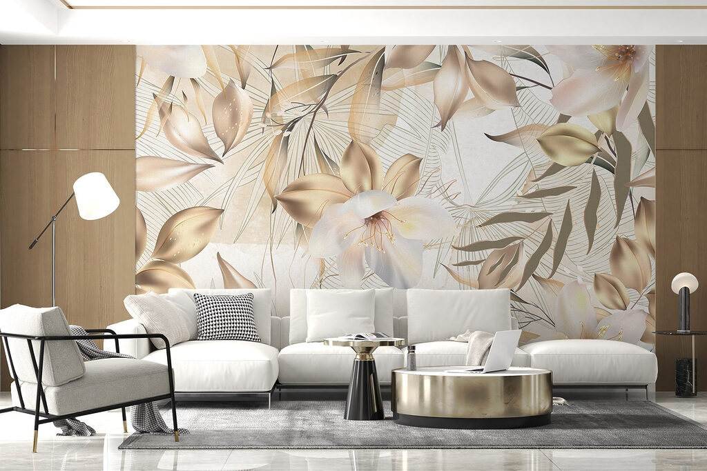 Flores tropicales diagonales — interior 4
