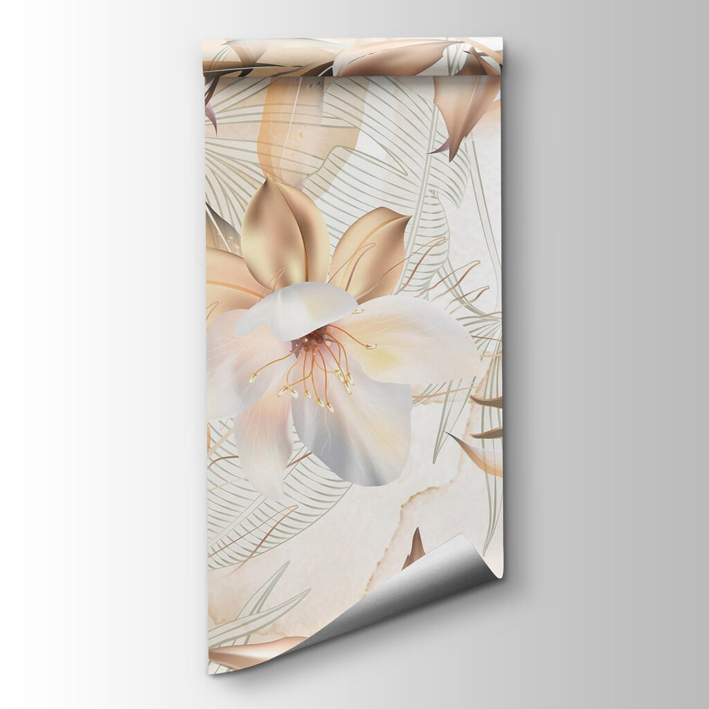 Flores tropicales diagonales — vista del producto