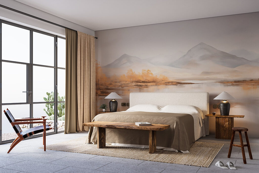 Otoño junto al lago — interior 1