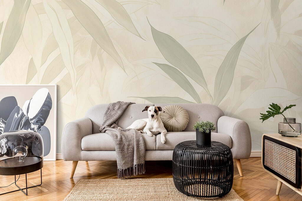 Hojas pálidas verde crema — interior 6