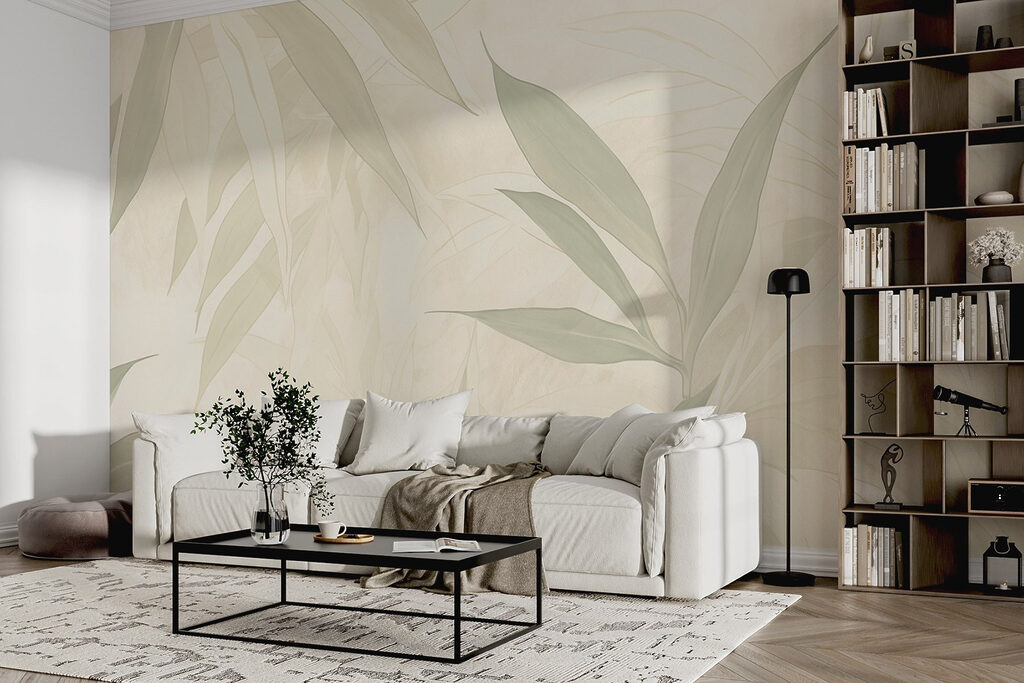 Hojas pálidas verde crema — interior 7