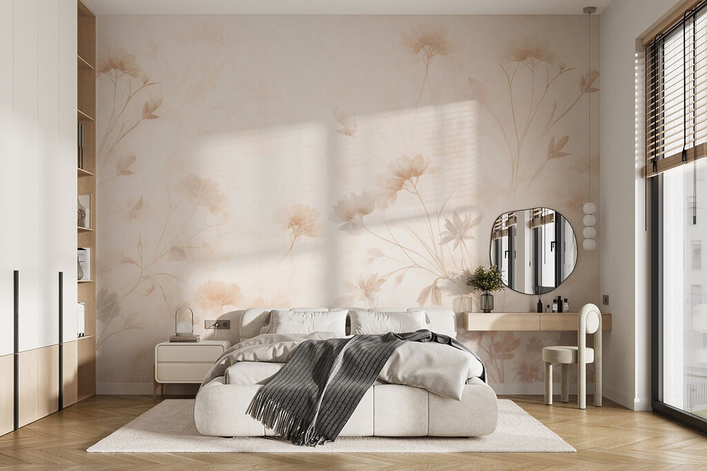 Flores claras en neblina — interior 1