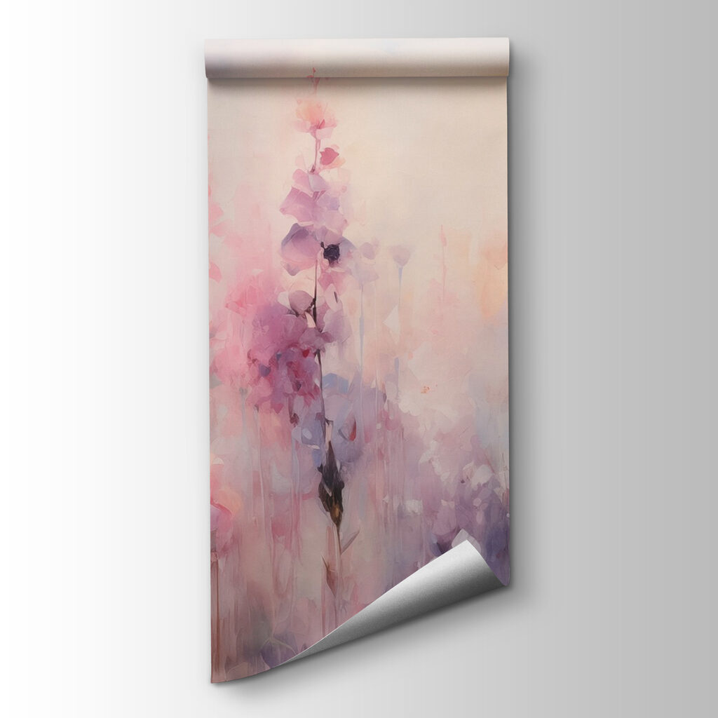 Flores rosas en pastel — vista del producto