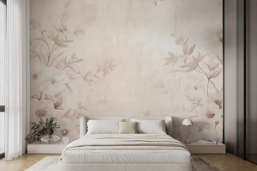 Borde floral rosa empolvado — interior 2