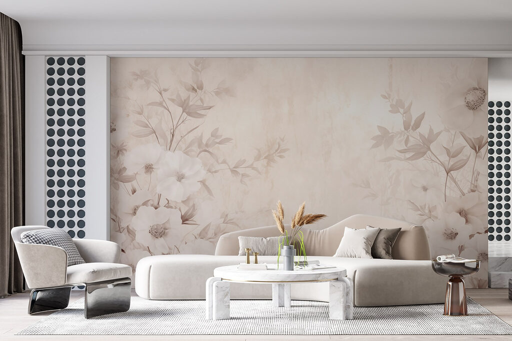 Borde floral rosa empolvado — interior 3