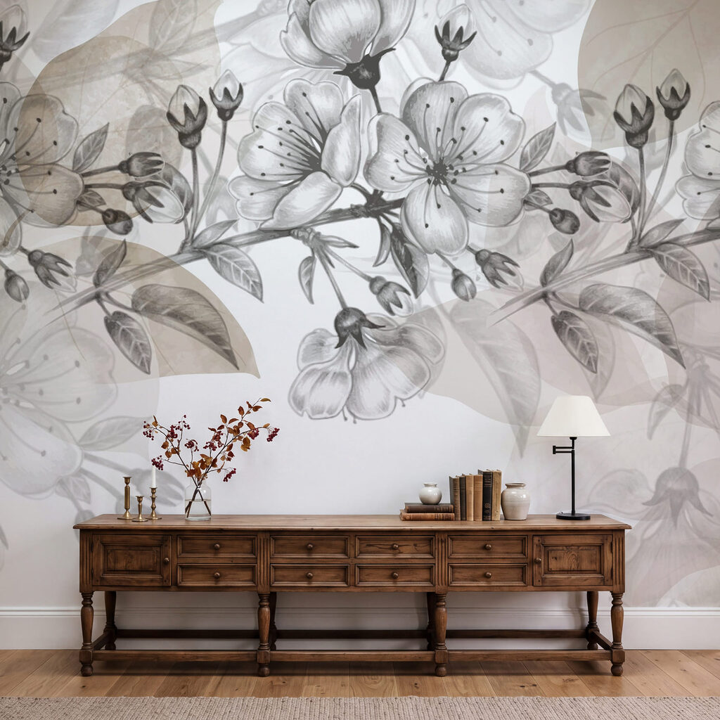 Borde de flores finas — interior 2