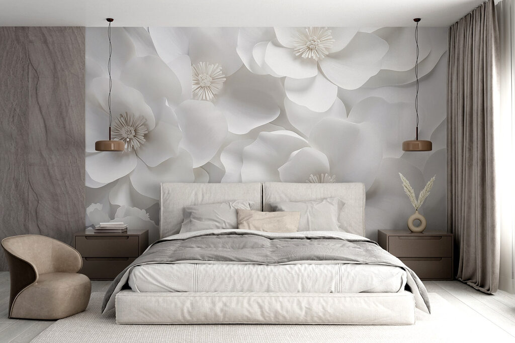 Flores blancas, sombras grises — interior 2