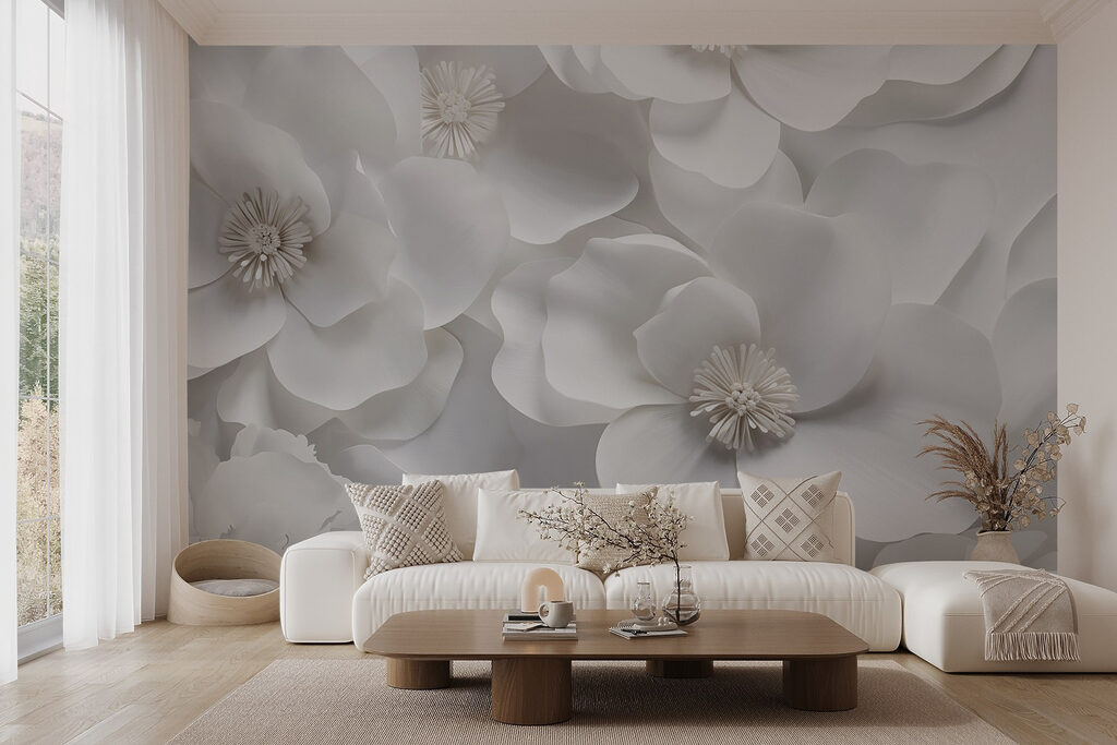 Flores blancas, sombras grises — interior 6
