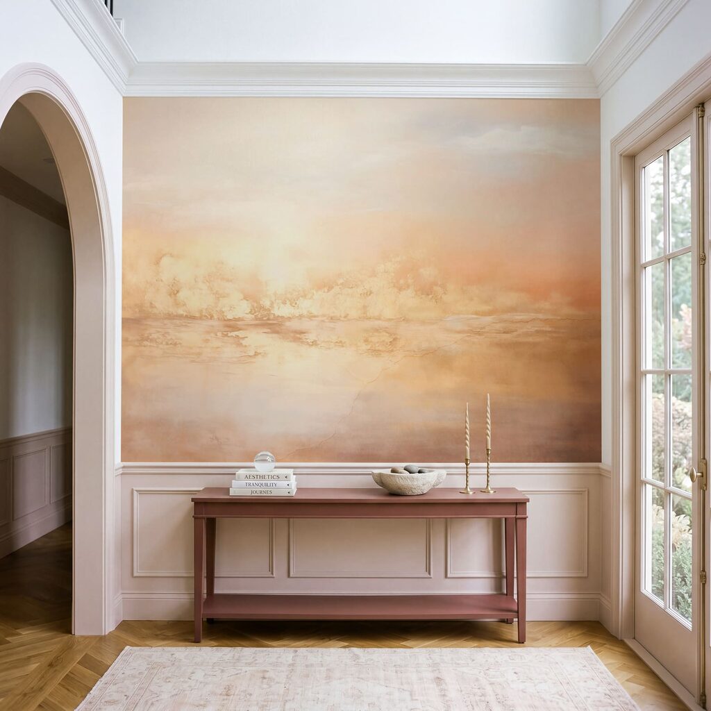 Luz dorada al atardecer — interior 1