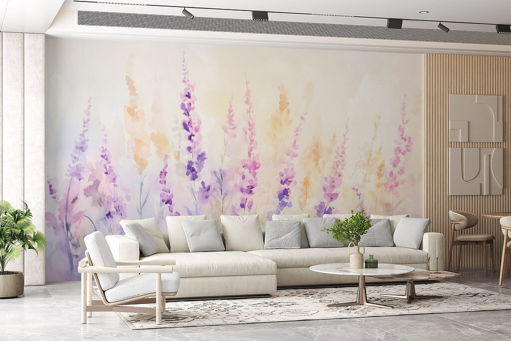 Flores esbeltas en acuarela — interior 3