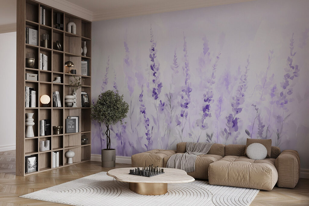 Flores esbeltas en acuarela — interior 2