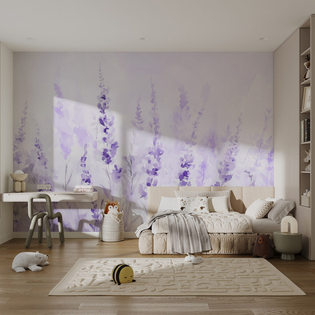 Flores esbeltas en acuarela — interior 3