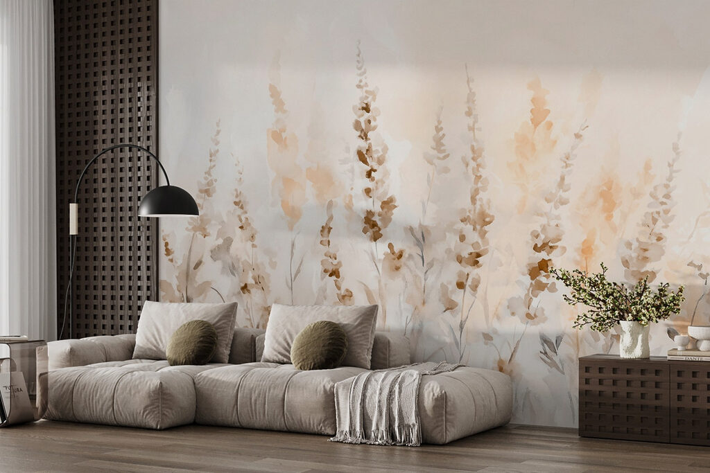 Flores esbeltas en acuarela — interior 3