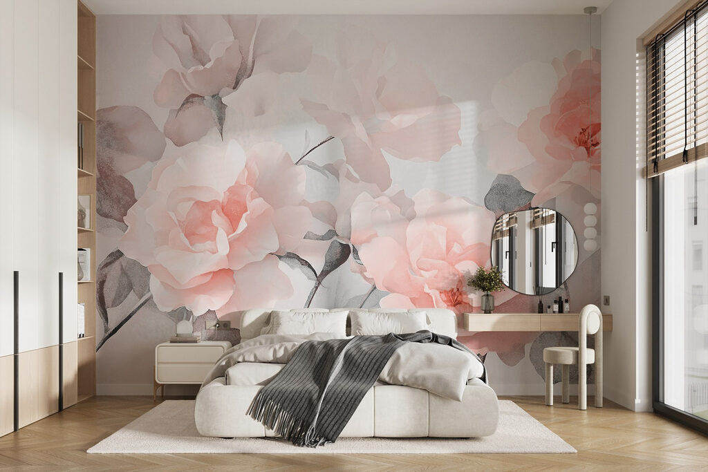 Rosas en acuarela — interior 2