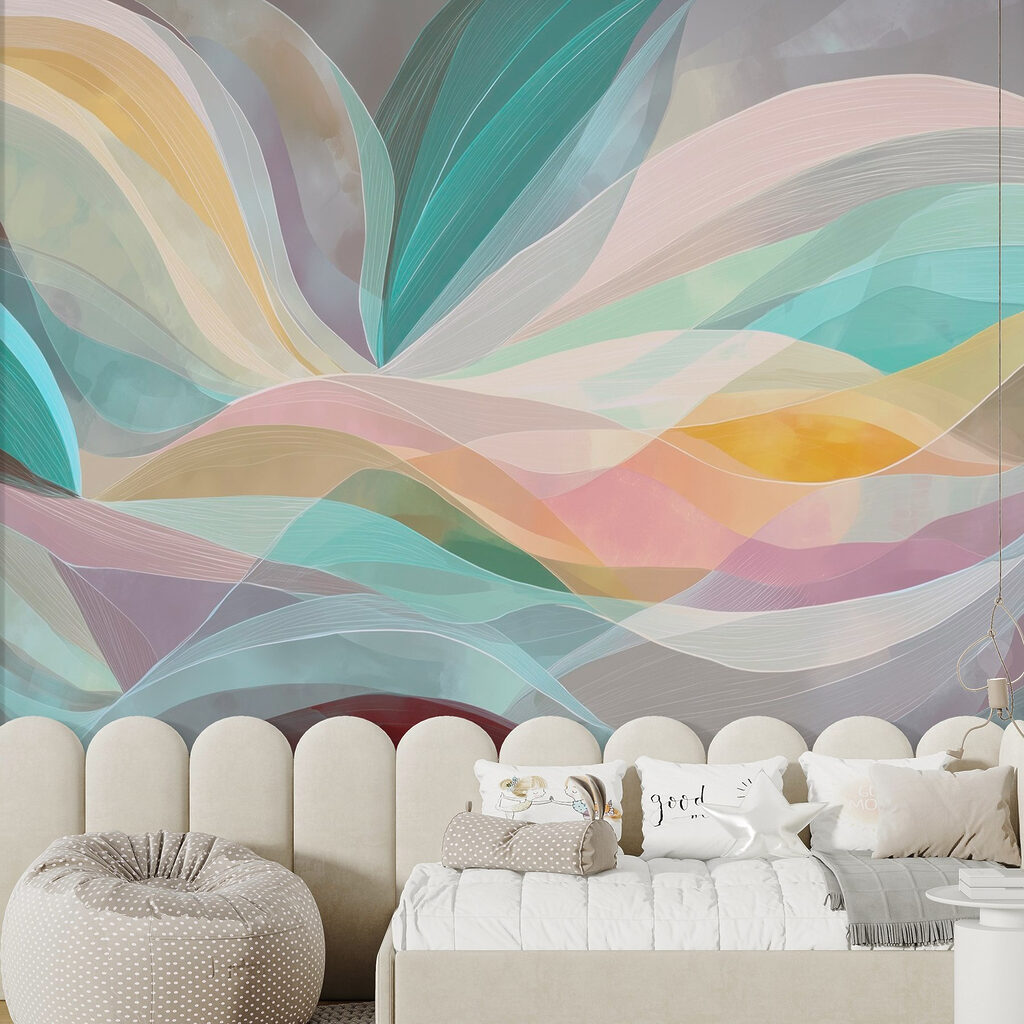 Bandas pastel translúcidas — interior 3