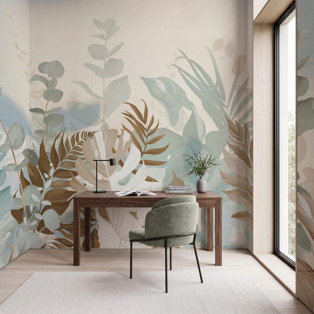 Hojas en capas superpuestas — interior 3