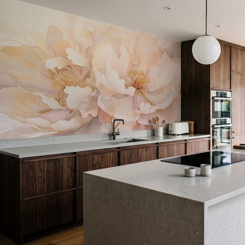 Flores suaves en resplandor — interior 3